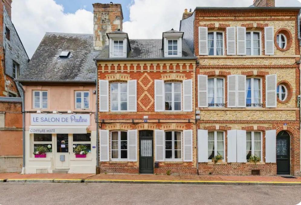 Maison De Charme Beaumont, Proche Deauville Exterior foto